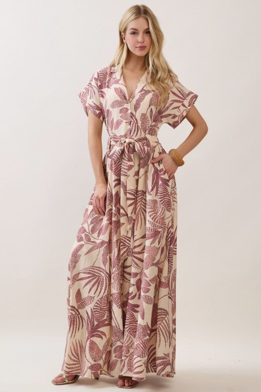 chinese dress ladies Baltic Born Womens Encinitas Maxi Dress | Tropical Green + Black main image 1