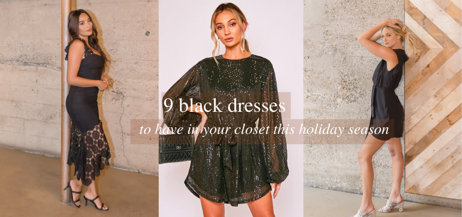 9 Black Dresses To Have in Your Closet This Season Miss Match Group Inc. 9 Black Dresses To Have in Your Closet This Season Miss Match Group Inc.