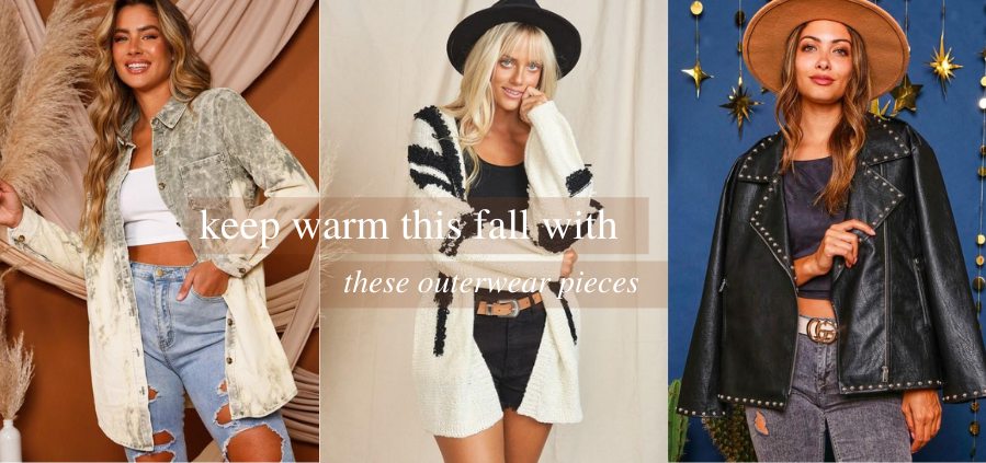 Keep Warm This Fall with These Outerwear Pieces