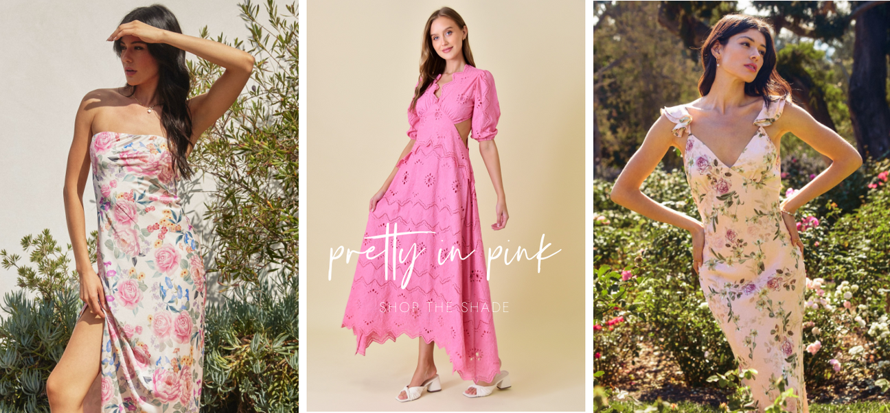 Pretty in Pink: Maxi Dresses That Make A Statement – Miss Match 