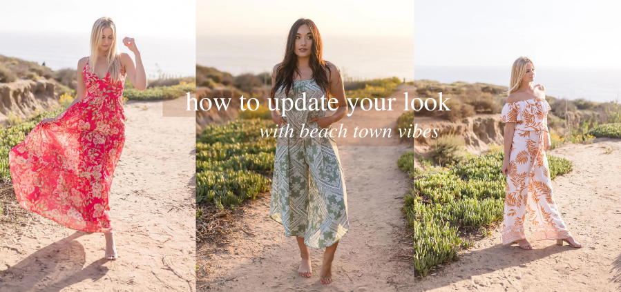 How to Update Your Look with Beach Town Vibes