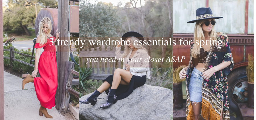 3 Trendy Wardrobe Essentials for Spring You Need in Your Closet ASAP