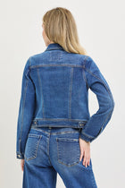  Long Sleeve Denim Jacket Medium Wash