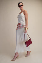 Sleeveless Satin Cami Top Cream