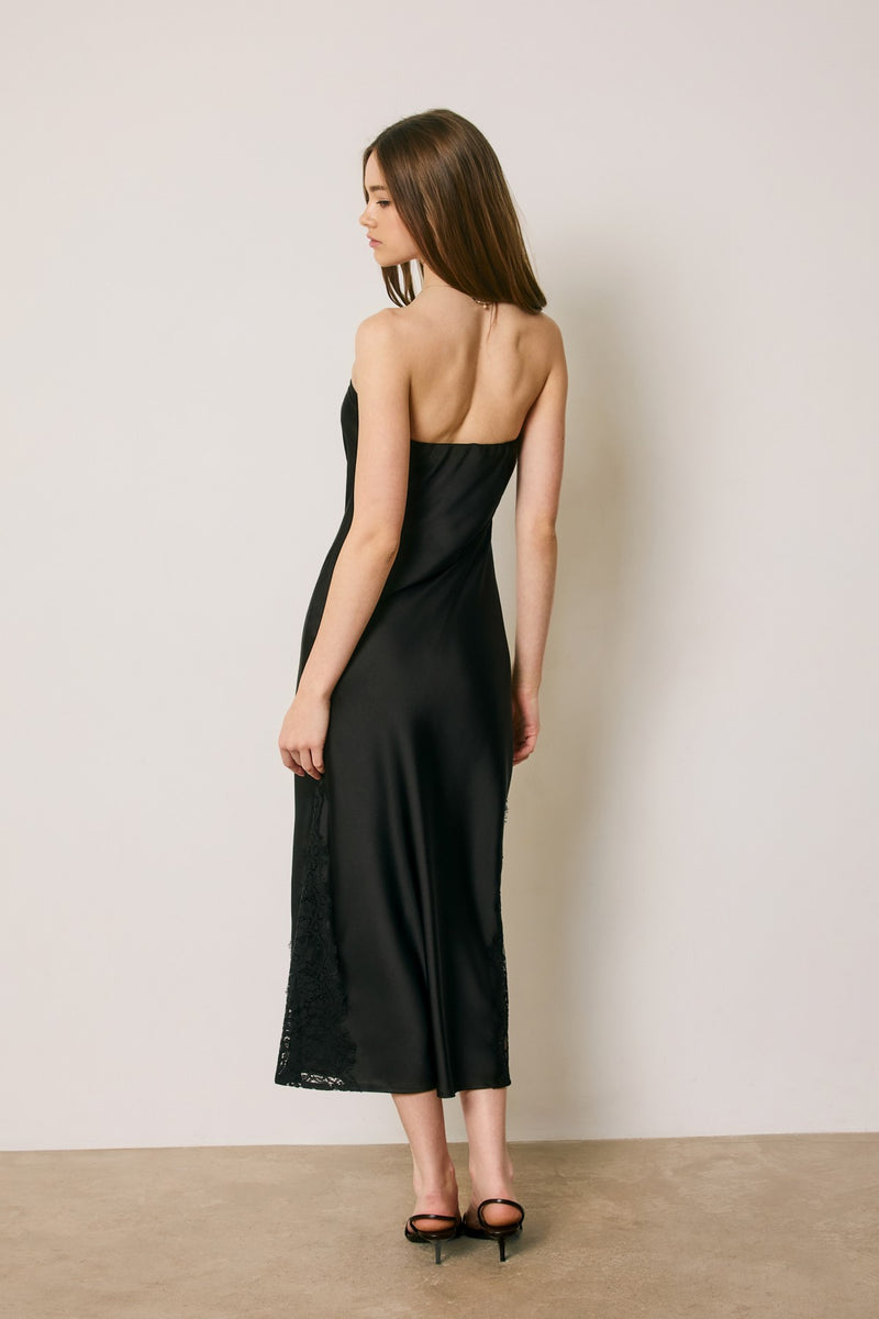 unique wedding dress Waitlist 9/5 • Dorian Sleeveless Delicate Lace Midi Black – Miss Match Group Inc Sienna Miller Just Wore Size:US Women's 9 SID-JD28135