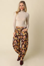 Long Sleeve Mock Neck Knit Top Oatmeal