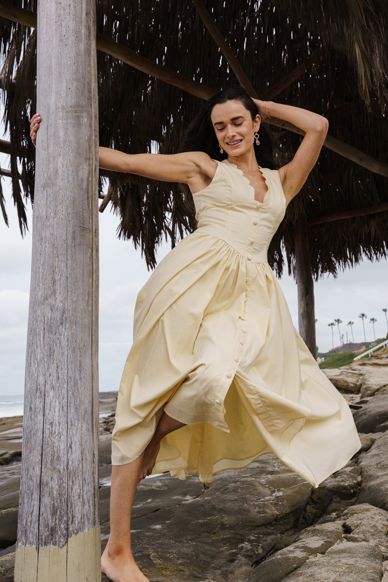 Fish Drop Earrings Gold