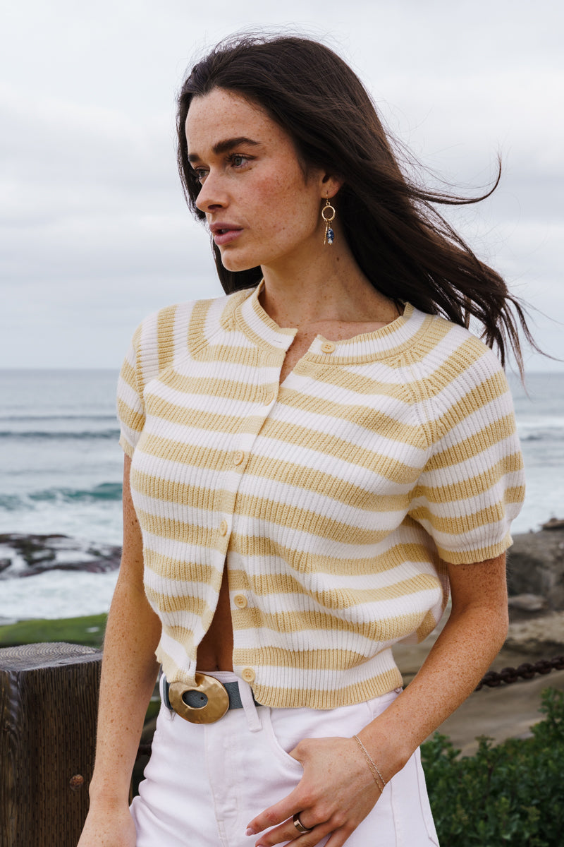 Fish Drop Earrings Gold