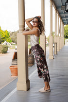 Sleeveless Timeless Lace And Satin Top Ivory