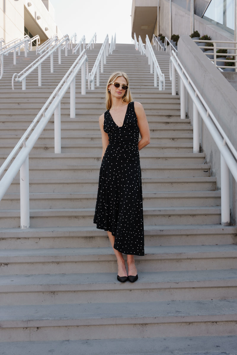 pippa midi dress PAIGE Pippa Dress in Ivory