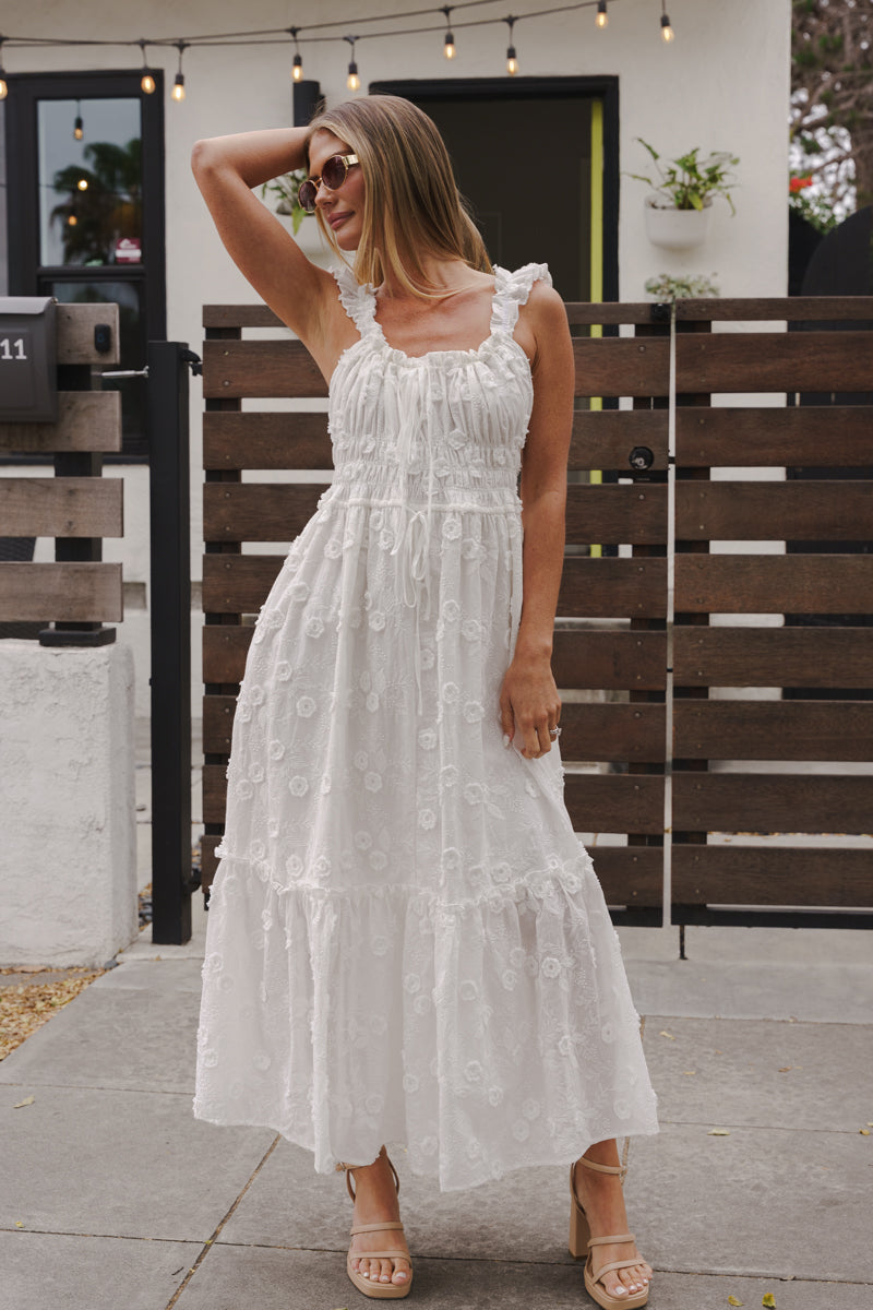 white lace bachelorette party dress ZAPAKASA Women White Lace Short Floral Graduation Dress with Ruffles Spaghetti Straps Bachelorette Dress