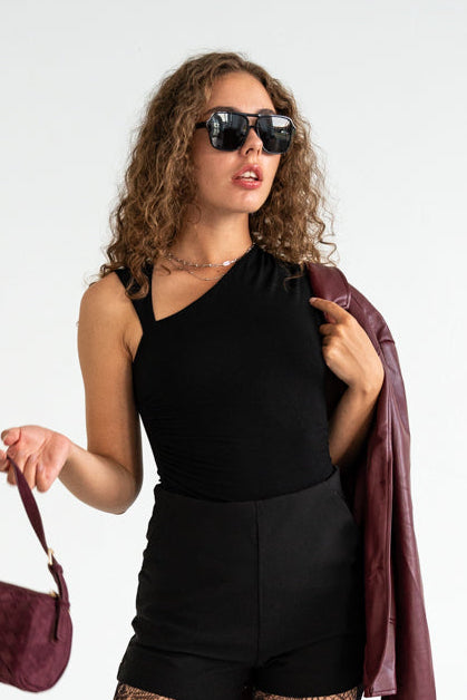 High Waist Shorts Black