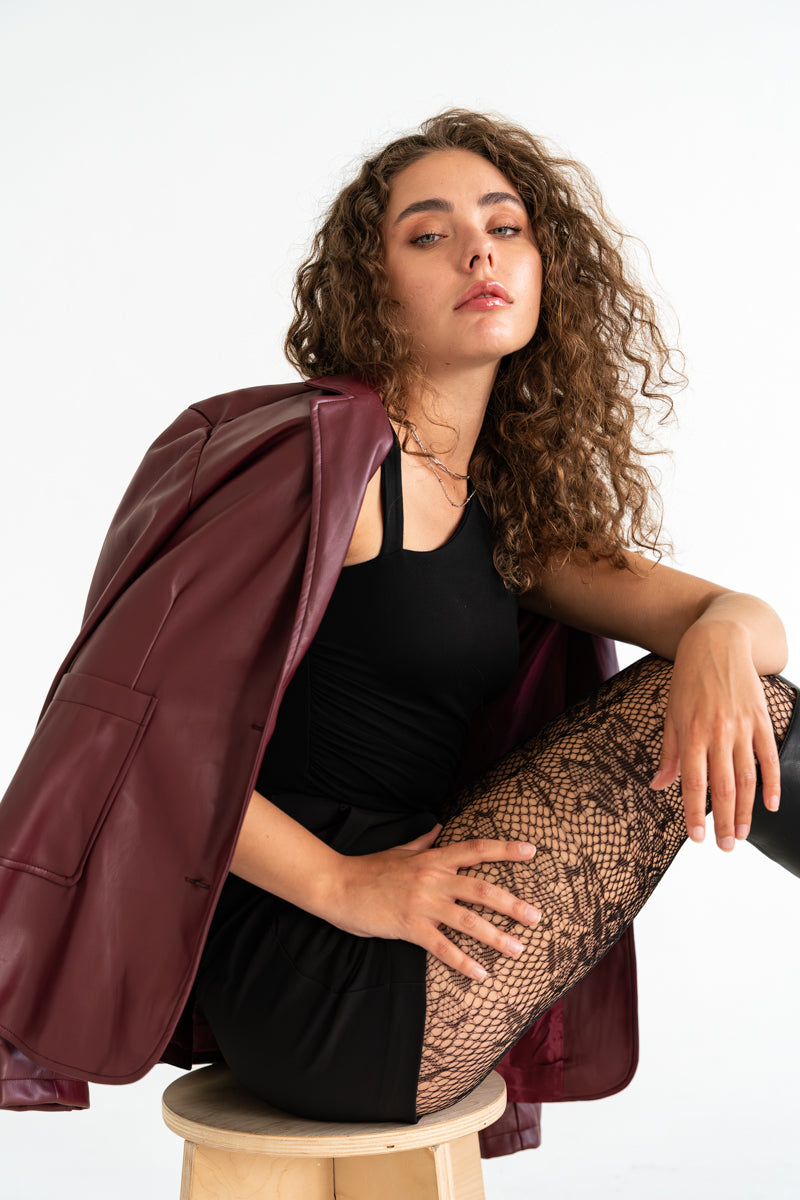 Angie High Waist Shorts Black