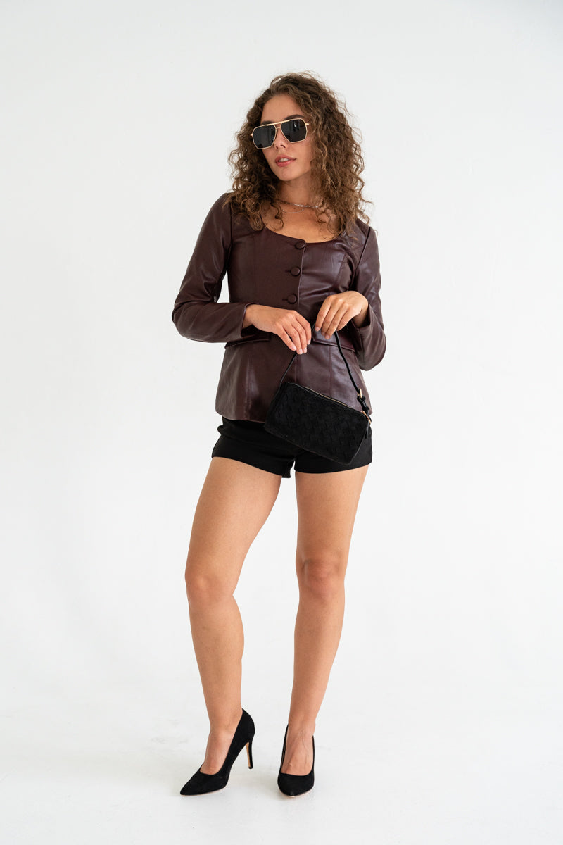 High Waist Shorts Black