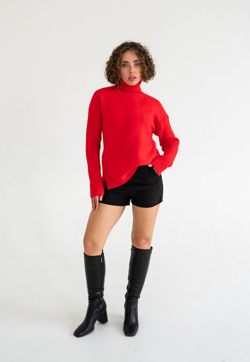 High Waist Shorts Black