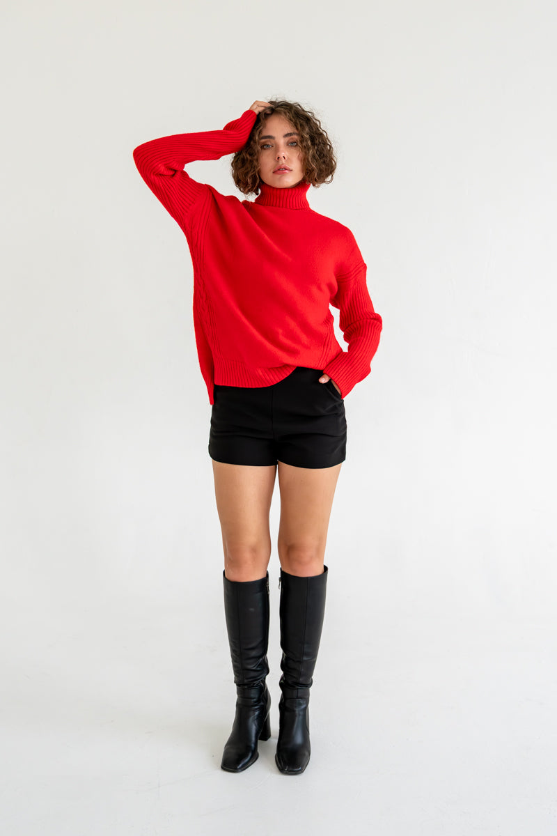 High Waist Shorts Black