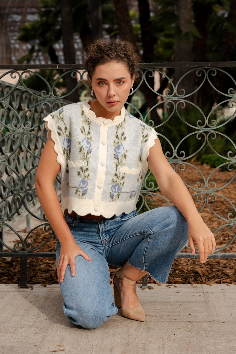 Faux Leather Buckle Belt Brown