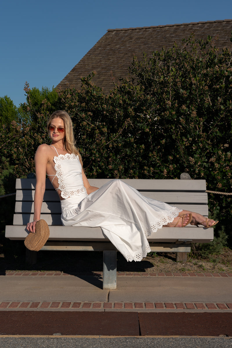 Top Handle Woven Handbag Natural