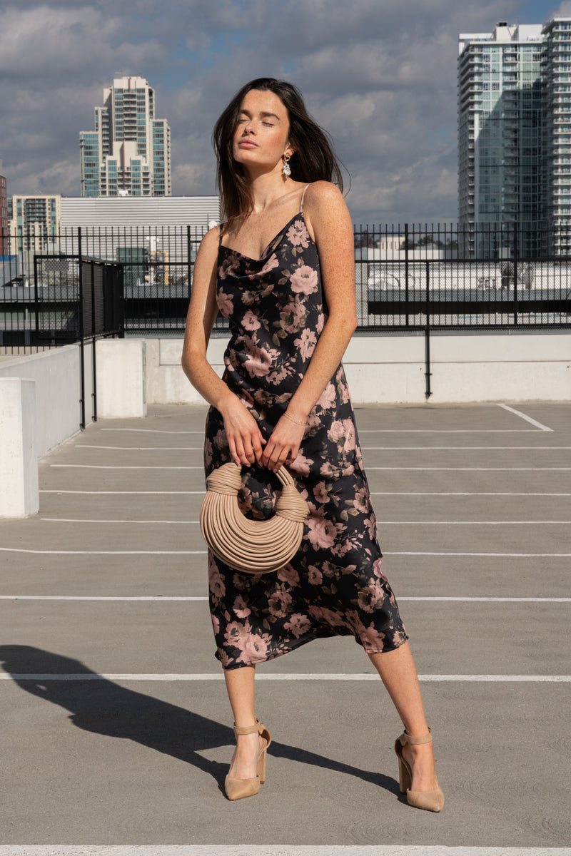 Top Handle Faux Leather Woven Handbag Taupe