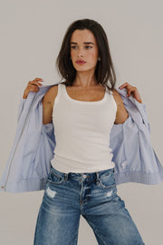  Sleeveless Tank Top White