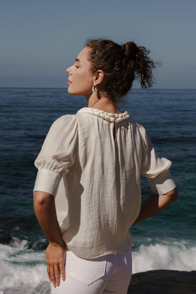 Short Sleeve Top Yellow