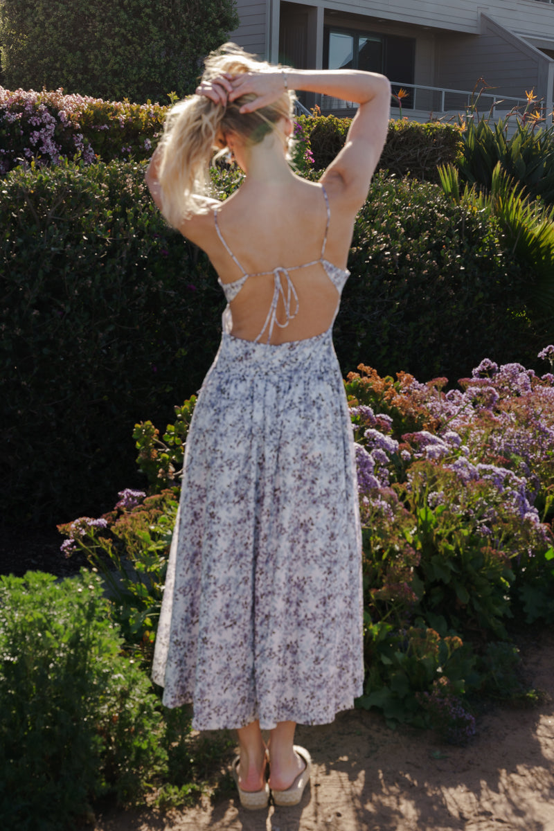 Double Metallic Floral Dangle Stud Earrings Silver