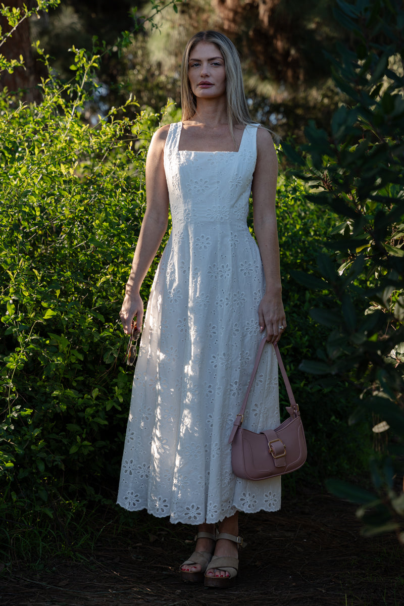 Shoulder Bag Faux Leather Purse Pink