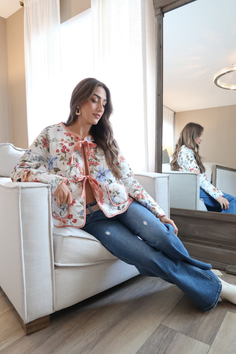 High Rise Tummy Control Wide Leg Jeans Medium Wash