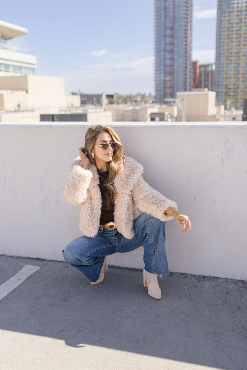 Mid Rise Crop Wide Leg Jeans Medium Wash