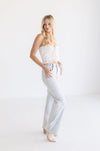 Kendall High Rise Wide Leg Jeans Light Wash