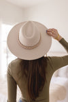 Braided Band Panama Hat Ivory