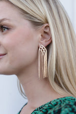  Fringe Earrings Gold